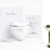 Masajeador Facial Bonelup con Luz LED, Calor y Microcorrientes + Rodillo Facial Jade de Regalo