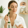 Masajeador Facial Bonelup con Luz LED, Calor y Microcorrientes + Rodillo Facial Jade de Regalo
