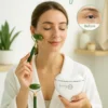 Masajeador Facial Bonelup con Luz LED, Calor y Microcorrientes + Rodillo Facial Jade de Regalo