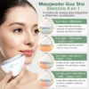 Masajeador Facial Bonelup con Luz LED, Calor y Microcorrientes + Rodillo Facial Jade de Regalo